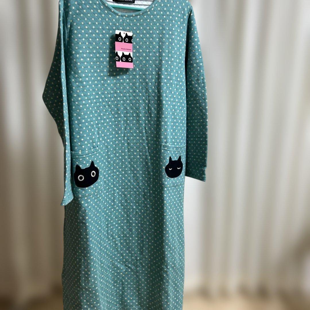 マタノアツコパジャマルームウェアL Lサイズあったか素材