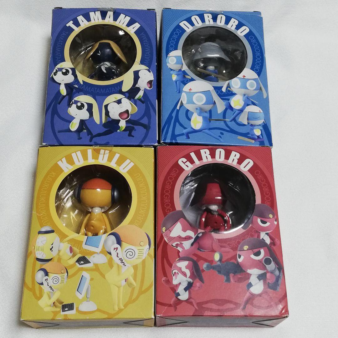 希少　ケロロ軍曹　ケロン製地球侵略型フィギュア　4種セット