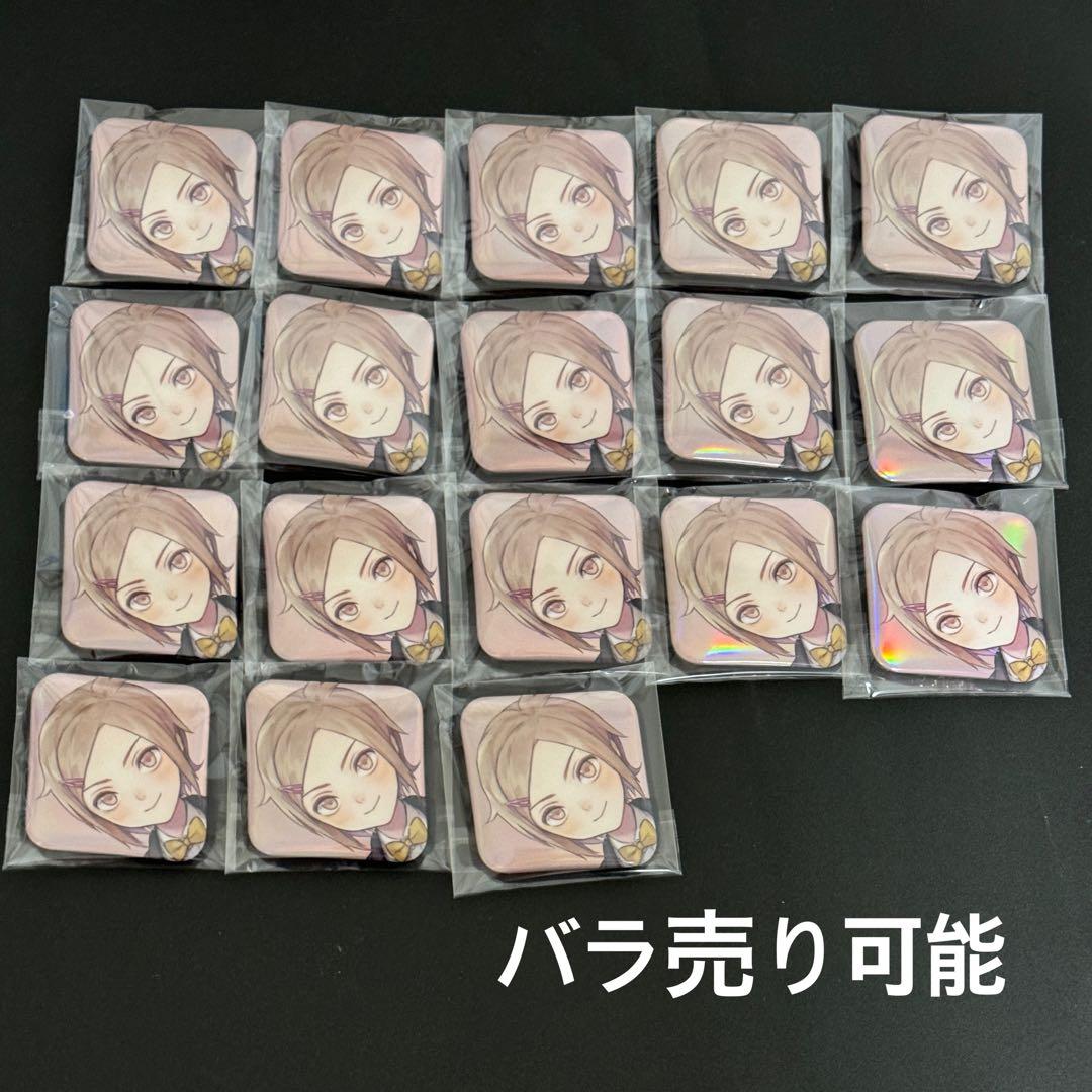 刀剣乱舞　大本丸博　祝装　スクエア缶バッジ　包丁藤四郎