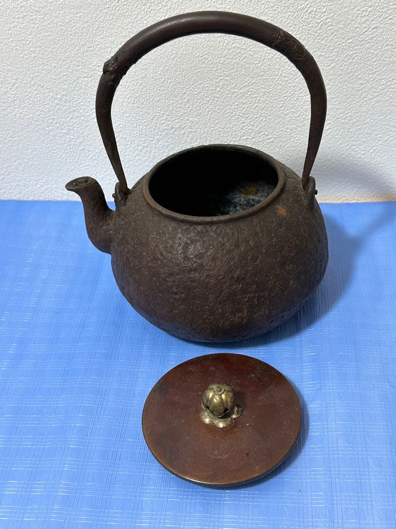 省鋳堂造鉄瓶 茶道具 煎茶器