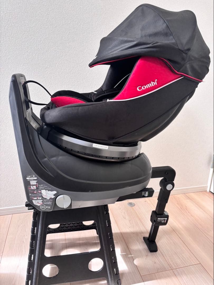 ⭕️限定値下げ　美品　コンビ　クルムーヴ ISOFIX エッグショック PJ