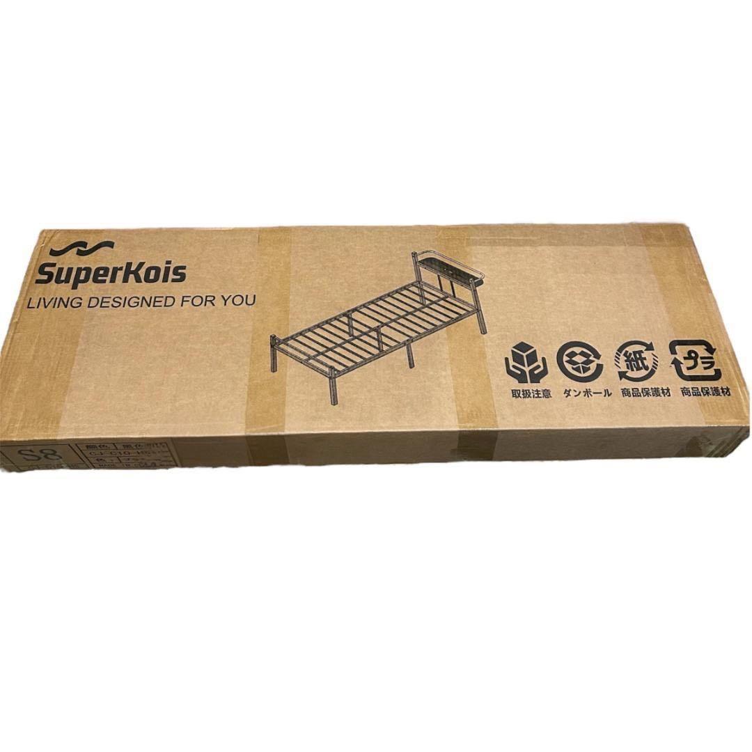 12/14限定‼️ベッドフレーム シングルベッド パイプベッド ブラック シングル