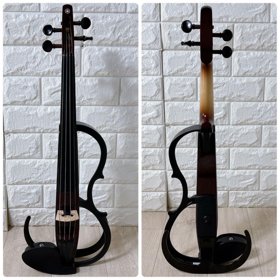 YAMAHA ヤマハ サイレントバイオリン YSV104S ハードケース付 楽器