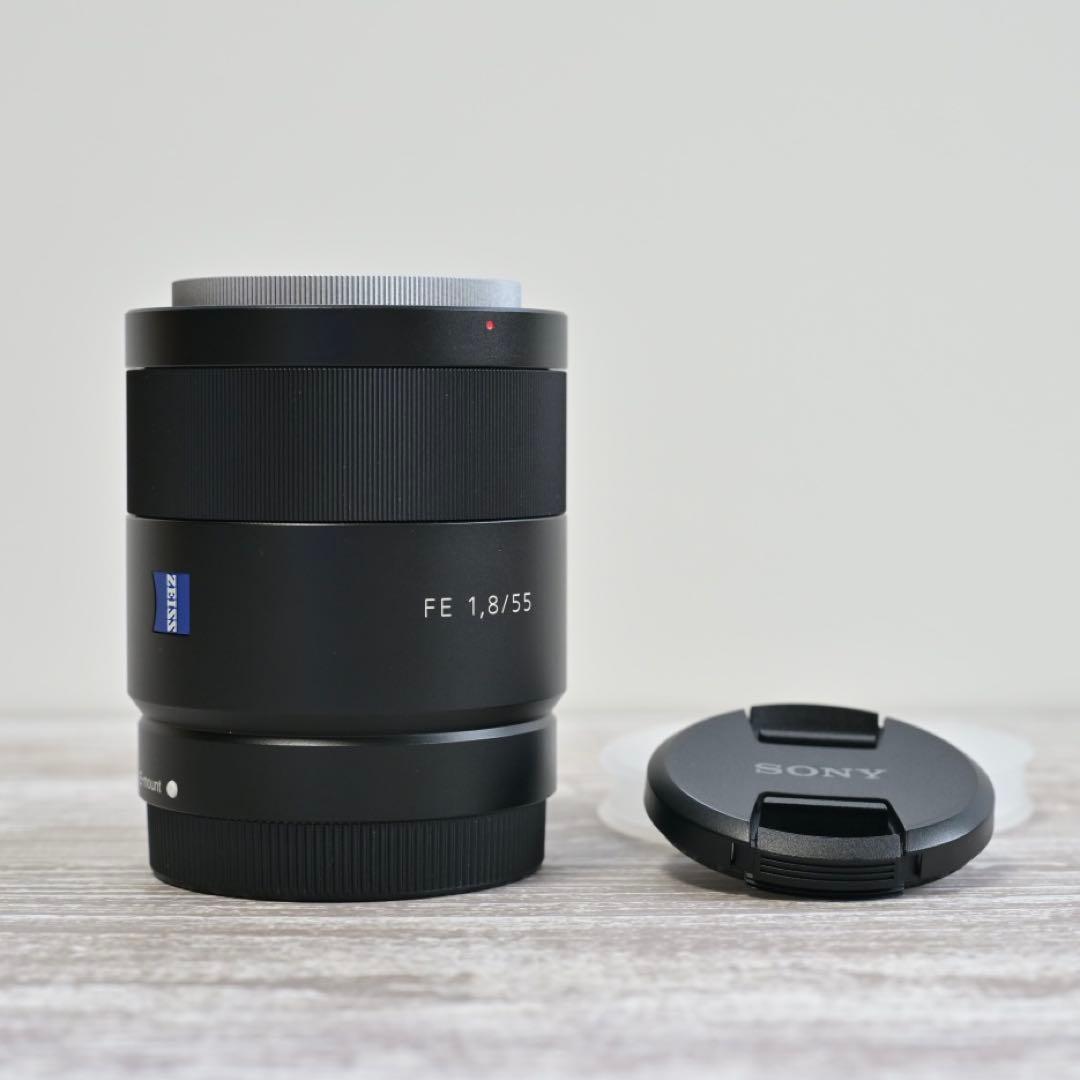 【美品】SONY Sonnar T* FE 55mm F1.8 ZA