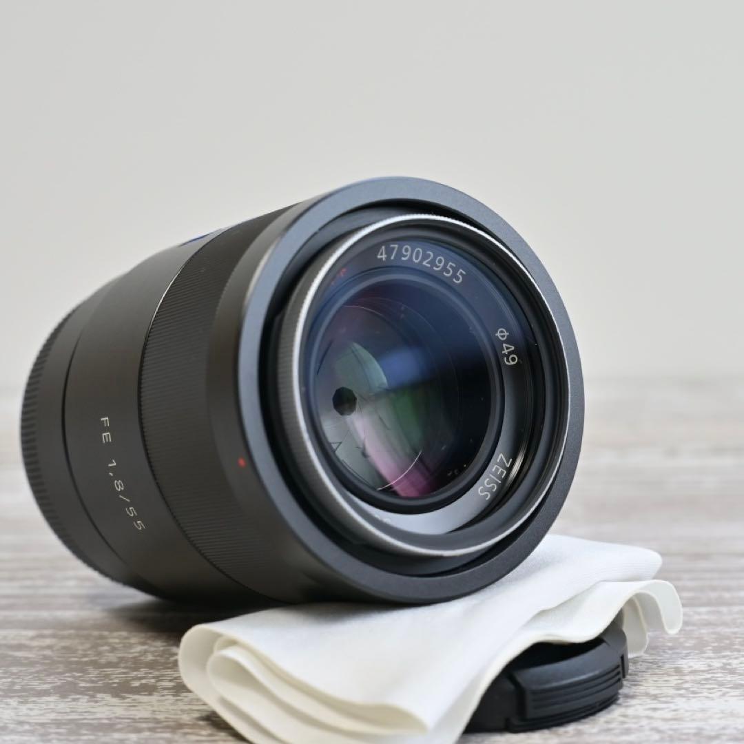 【美品】SONY Sonnar T* FE 55mm F1.8 ZA