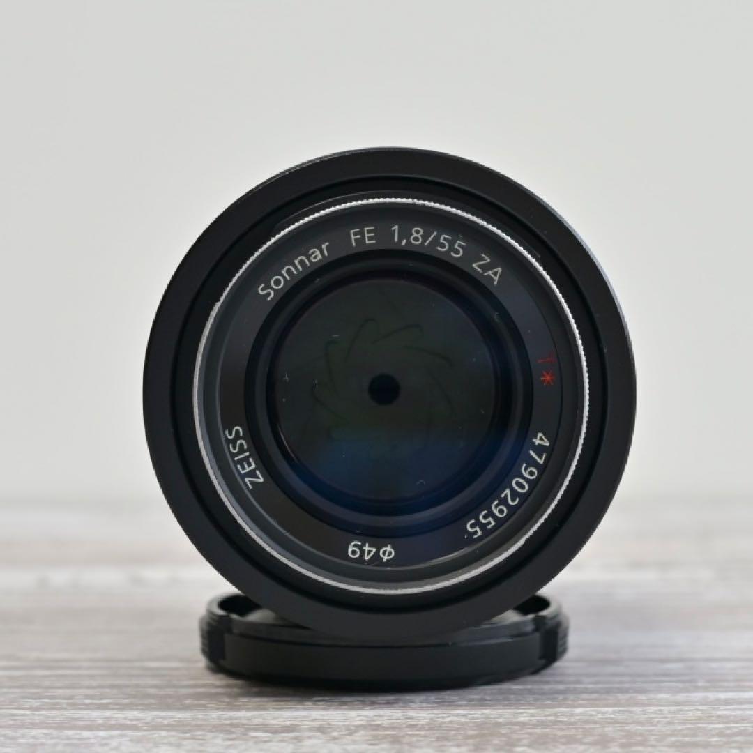 【美品】SONY Sonnar T* FE 55mm F1.8 ZA