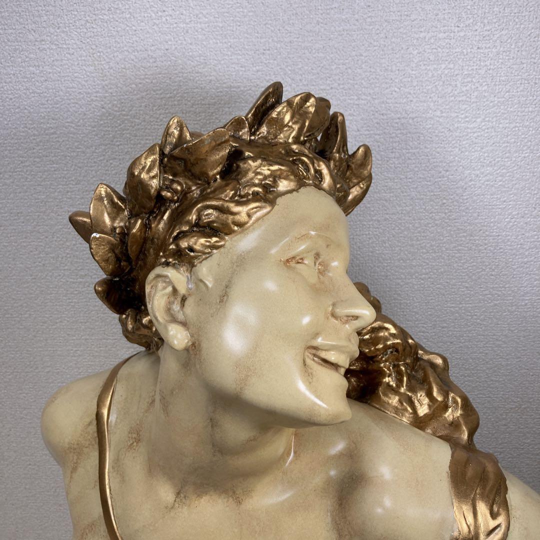 オペラ座のダンスをする女性胸像 彫刻複製　オブジェ　ジャン＝バティスト・カルポー