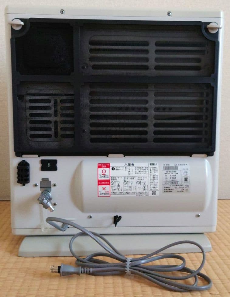 リンナイ ガスファンヒーター RC-W4401NP-PW 都市ガス 2021年製