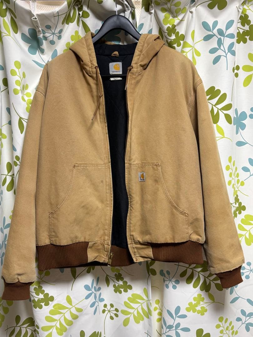 Carhartt J140 ダックアクティブジャケット 2XL ブラウン系