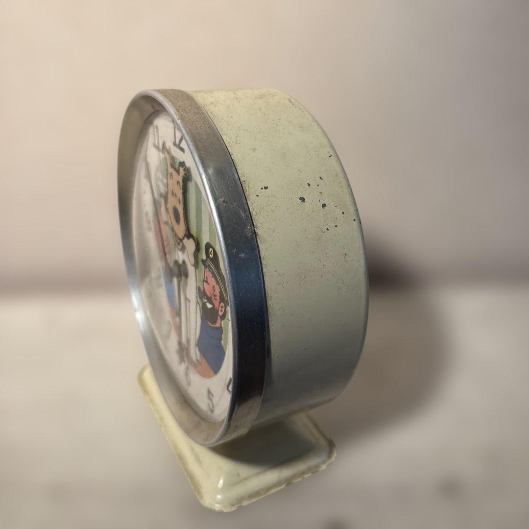 週末限定値段　希少品 フランス BAYARL社タンタンの冒険 置き時計フランス製