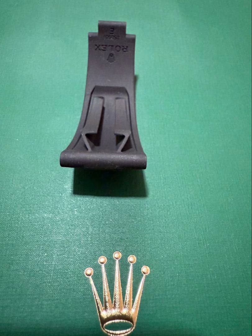 ほぼ未使用品　純正　ROLEX ロレックス　オイスターフレックスラバーベルト