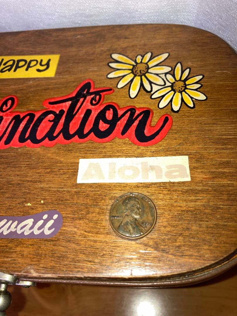 ヴィンテージ1点物Caro-Nan（カロ・ナン）1959年のセント　ペニー付き