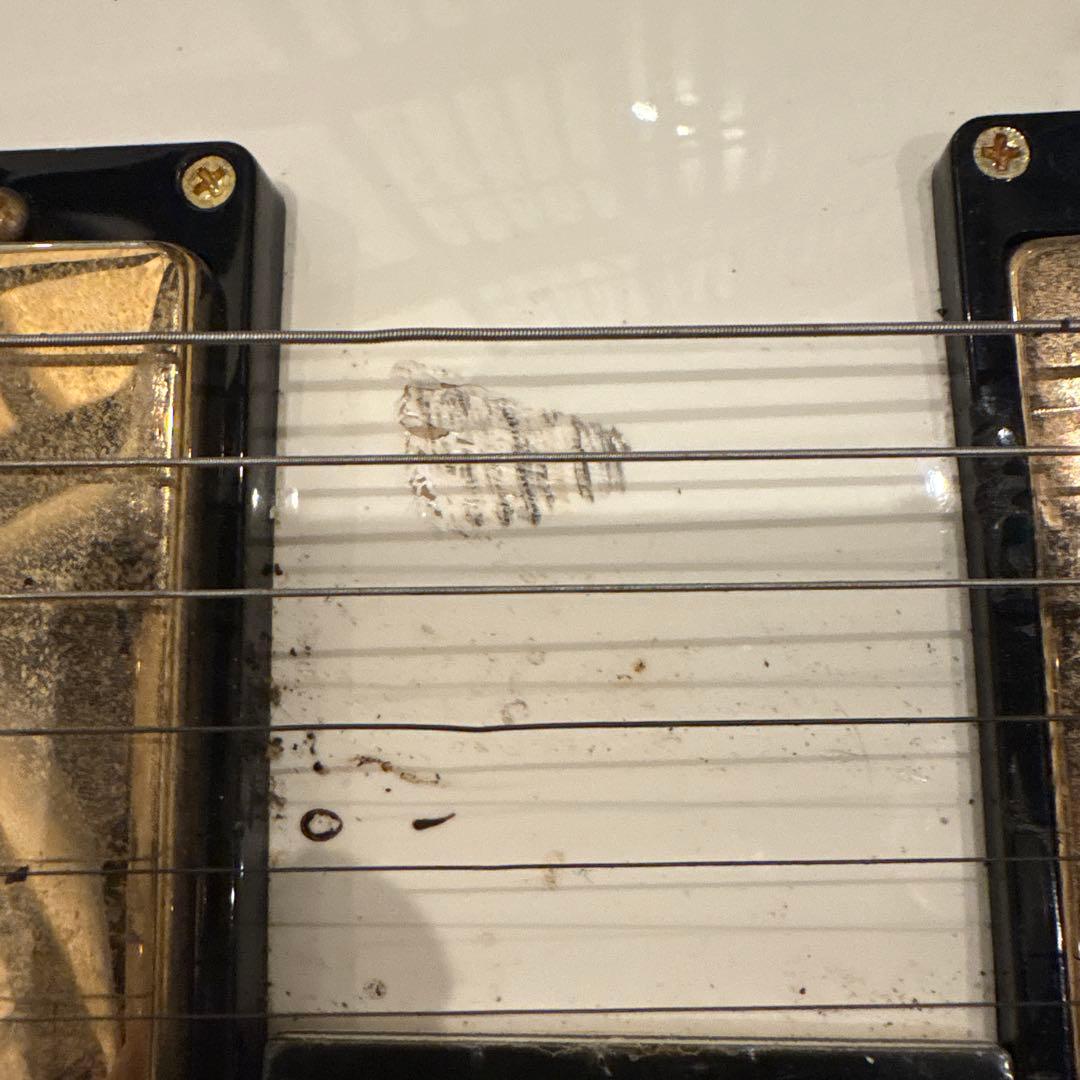 エレキギター ホワイト ハムバッカー