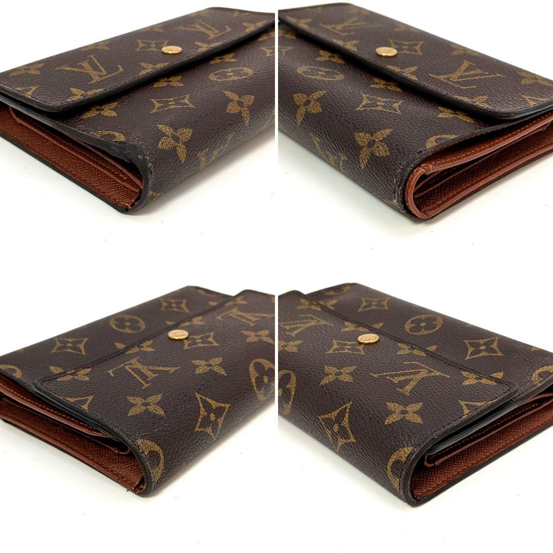 ルイヴィトン モノグラム エテュイ パピエ 三つ折り財布 パスケース B31