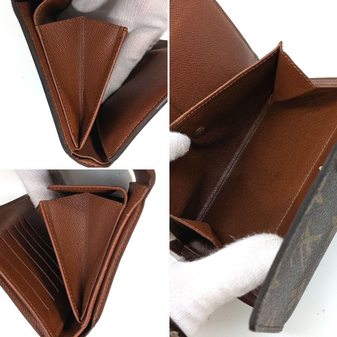 ルイヴィトン モノグラム エテュイ パピエ 三つ折り財布 パスケース B31