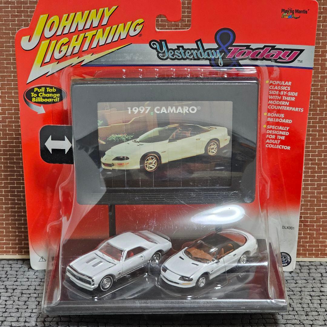 ジョニーライトニング　イエスタデイ&トゥデイ　シボレーカマロ　1/64