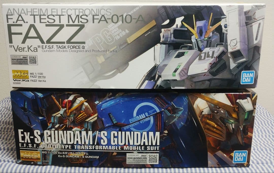 未組立 FAZZ (Ver.Ka) Ex-S GUNDAM セット
