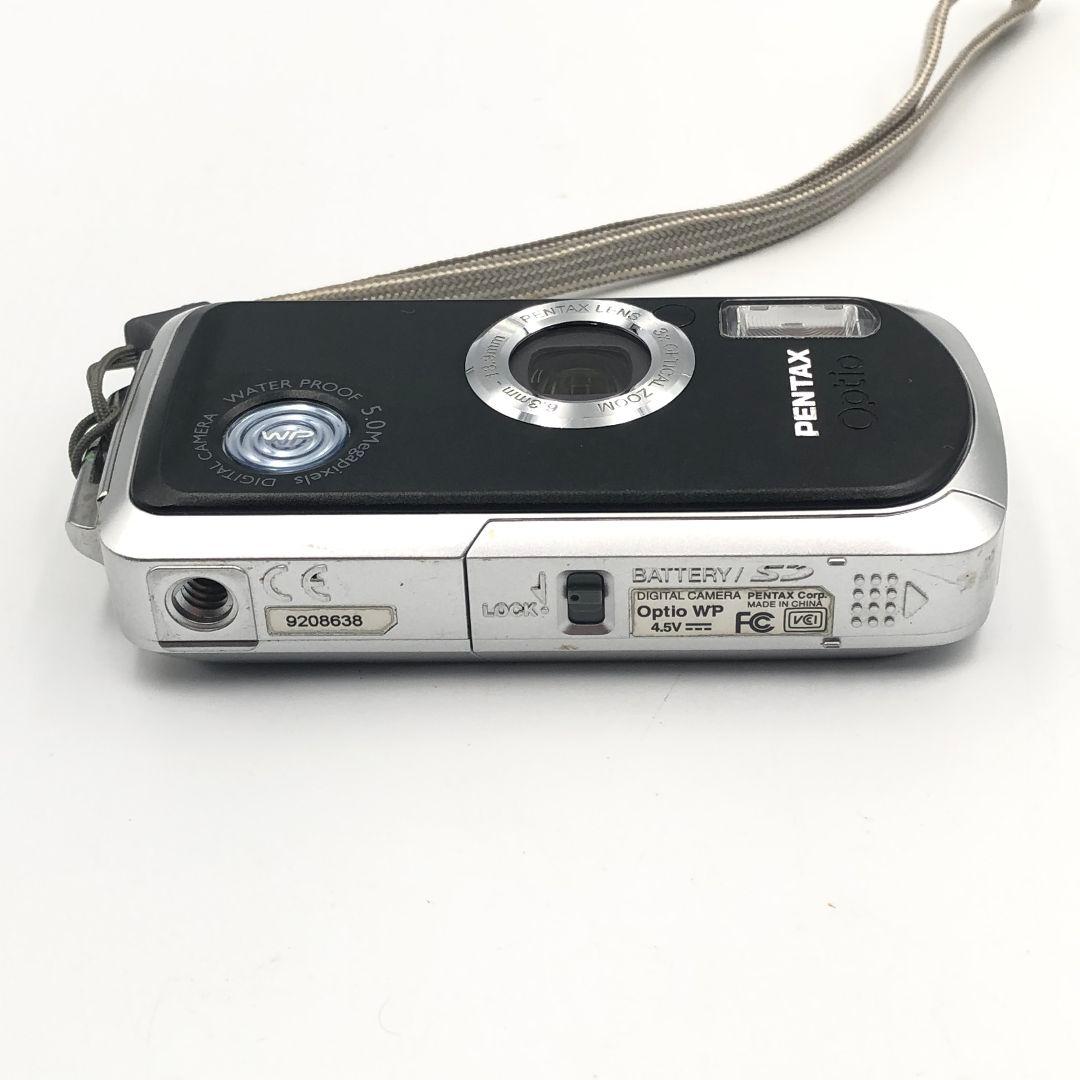 【完動品】PENTAX Optio WP コンデジ デジカメ 動作確認済み