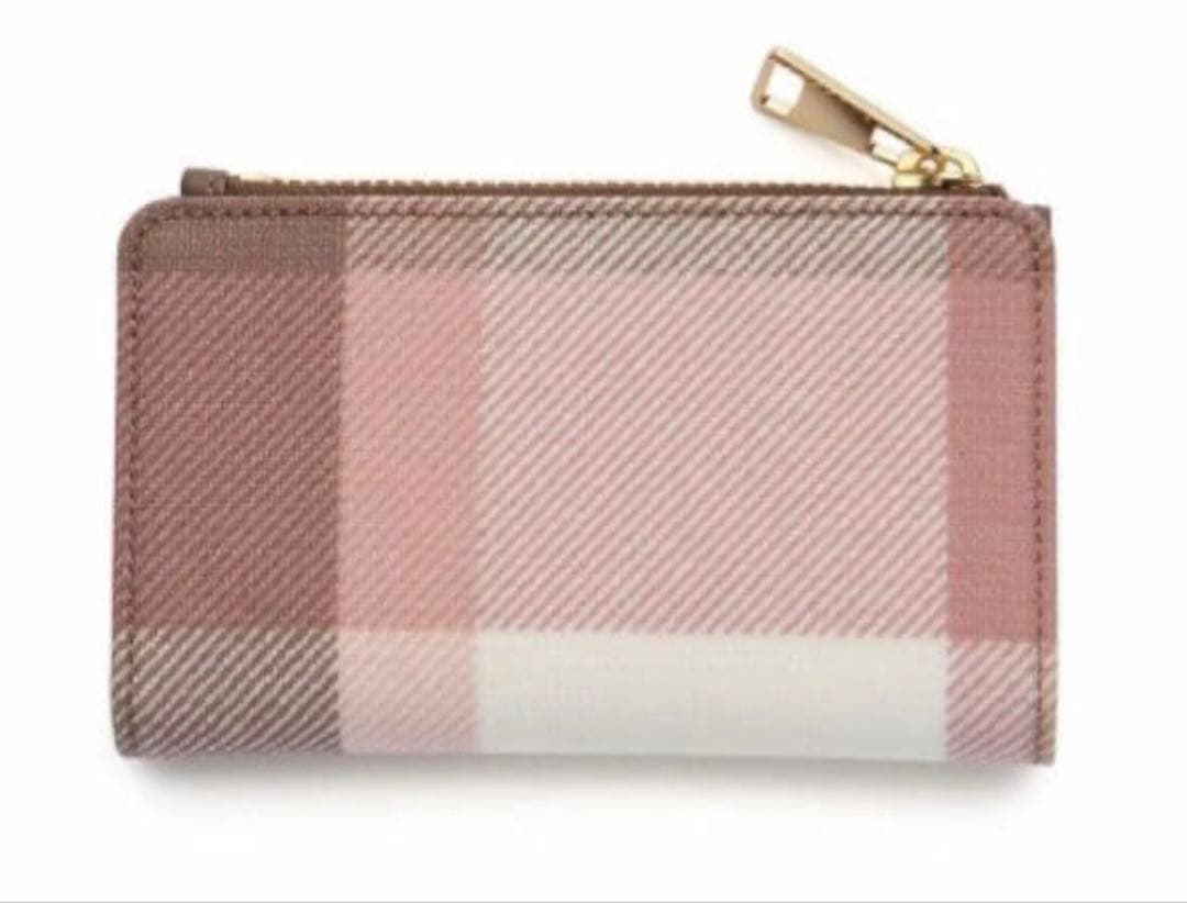 BURBERRY ブルーレーベル PVC カードケース 小銭 ミニ財布 折り財布