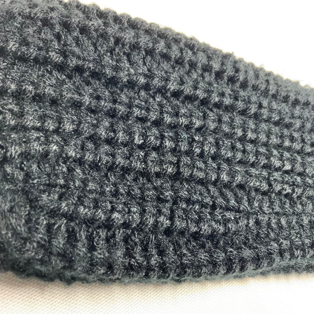【希少】　FR2 月桃　Bunny Ears Beanie ニット帽　ブラック