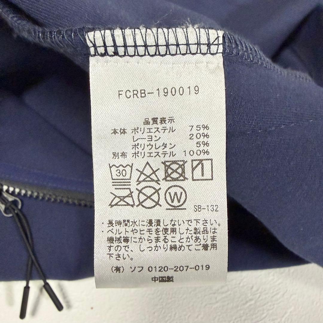 FCRB ベンチレーションフーディパーカー スウェット ネイビー S