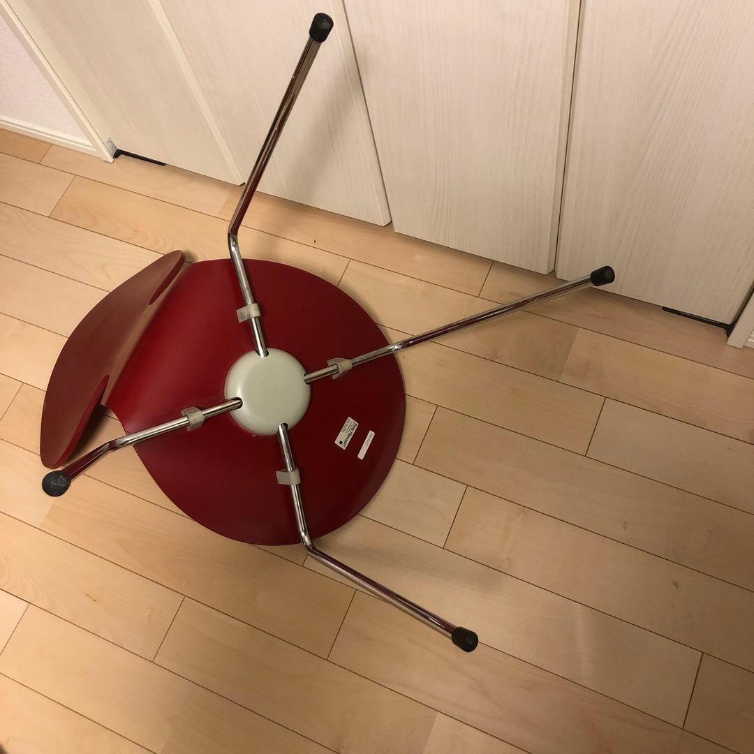 アントチェア　フリッツハンセンFritz Hansen　廃番色希少レッド