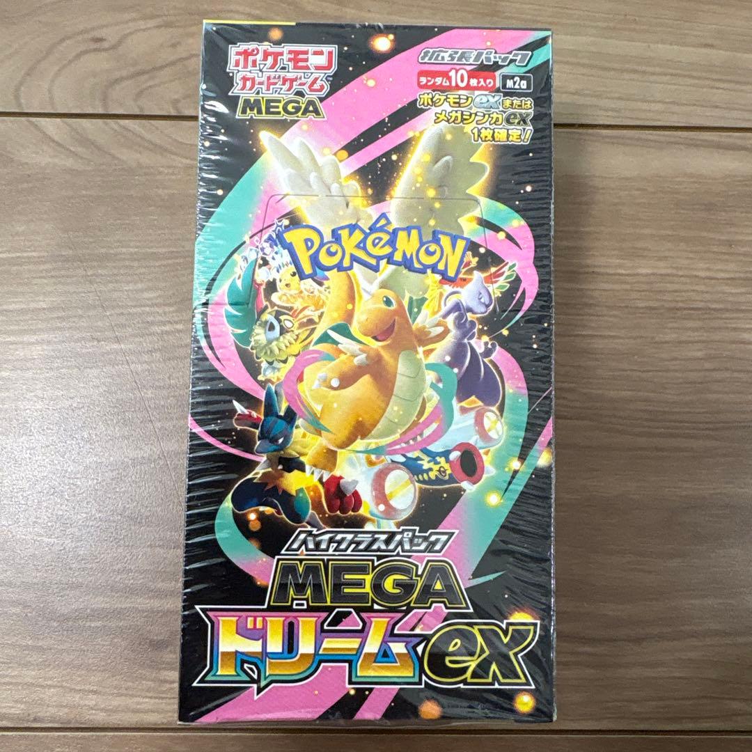 【シュリンク付き】ポケモンカード MEGAドリームex 1BOX 未開封