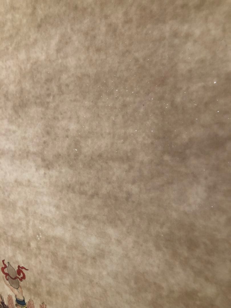 大雁塔　大慈恩寺住職手描き　千手観音菩薩　掛軸