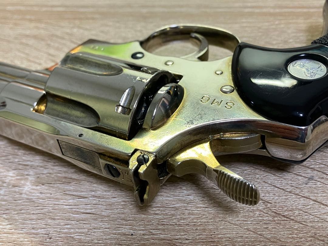 コクサイ コルト パイソン 6インチ 金属製モデルガン SMGマーク有り