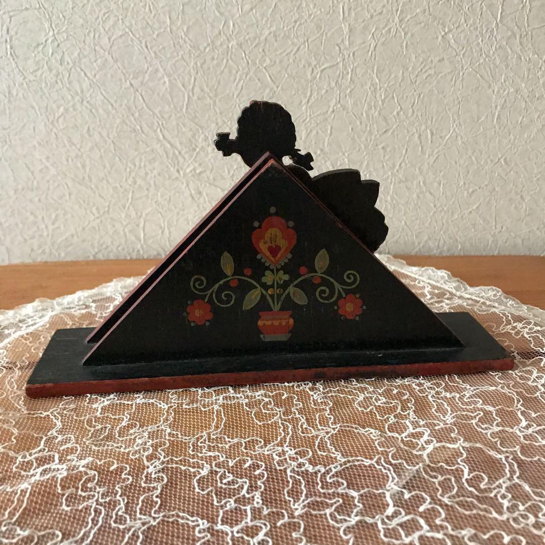 チェコ • アンティーク •ナプキンスタンド