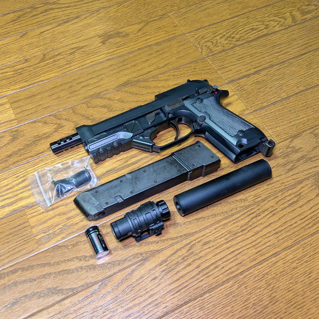 マルゼン 固定スライドガスガン M93R スペシャルフォース