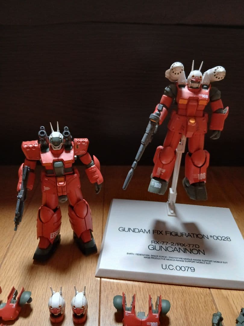 GUNDAM FIX FIGURATION RX-77-2/RX-77-D　2体