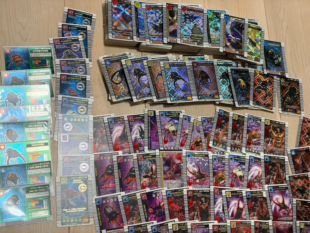 【約300枚】ムシキングカード　まとめ売り