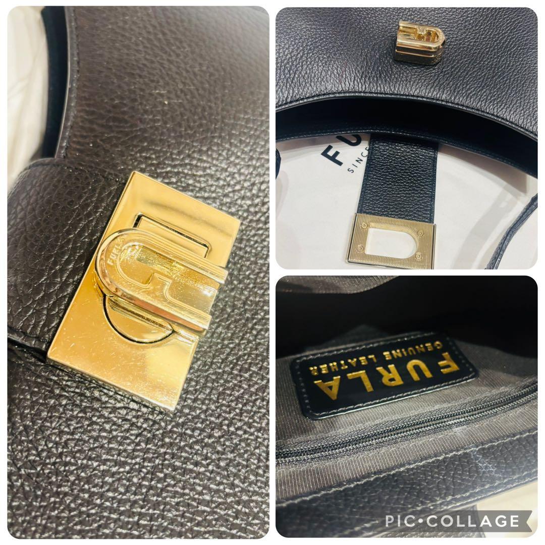 限界値下げ　新品に近い　FURLA フルラ　ハンドバッグ