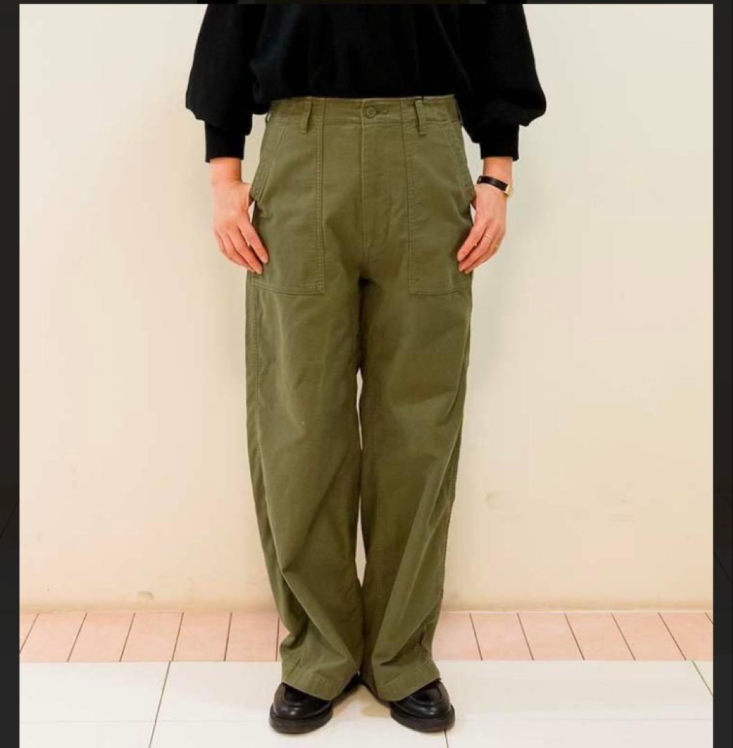 THE SHINZONE ウォッシュドベイカーパンツ　24SS