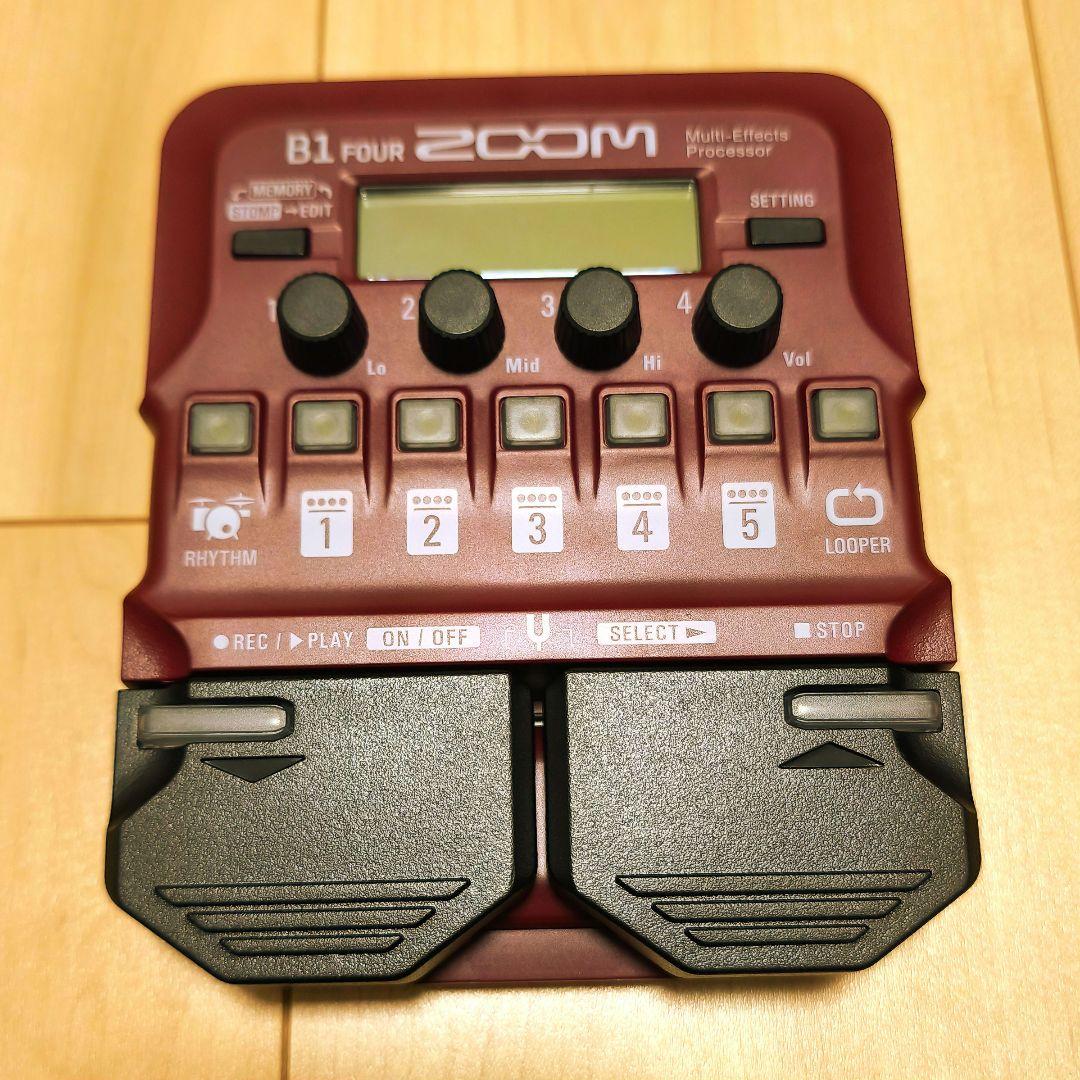 ZOOM B1 FOUR【ほぼ未使用】