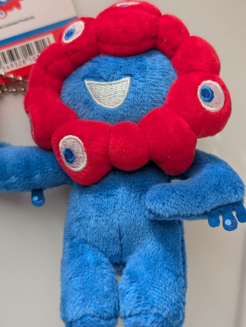 【新品未使用】ミャクミャク ペアマグネットマスコットキーホルダーふたごぬいぐるみ