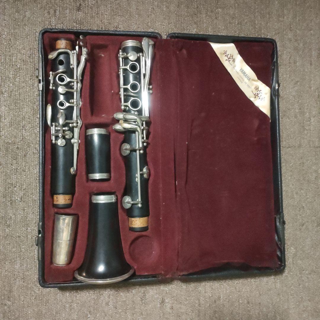 クラリネット本体 ケース付き (型番不明)