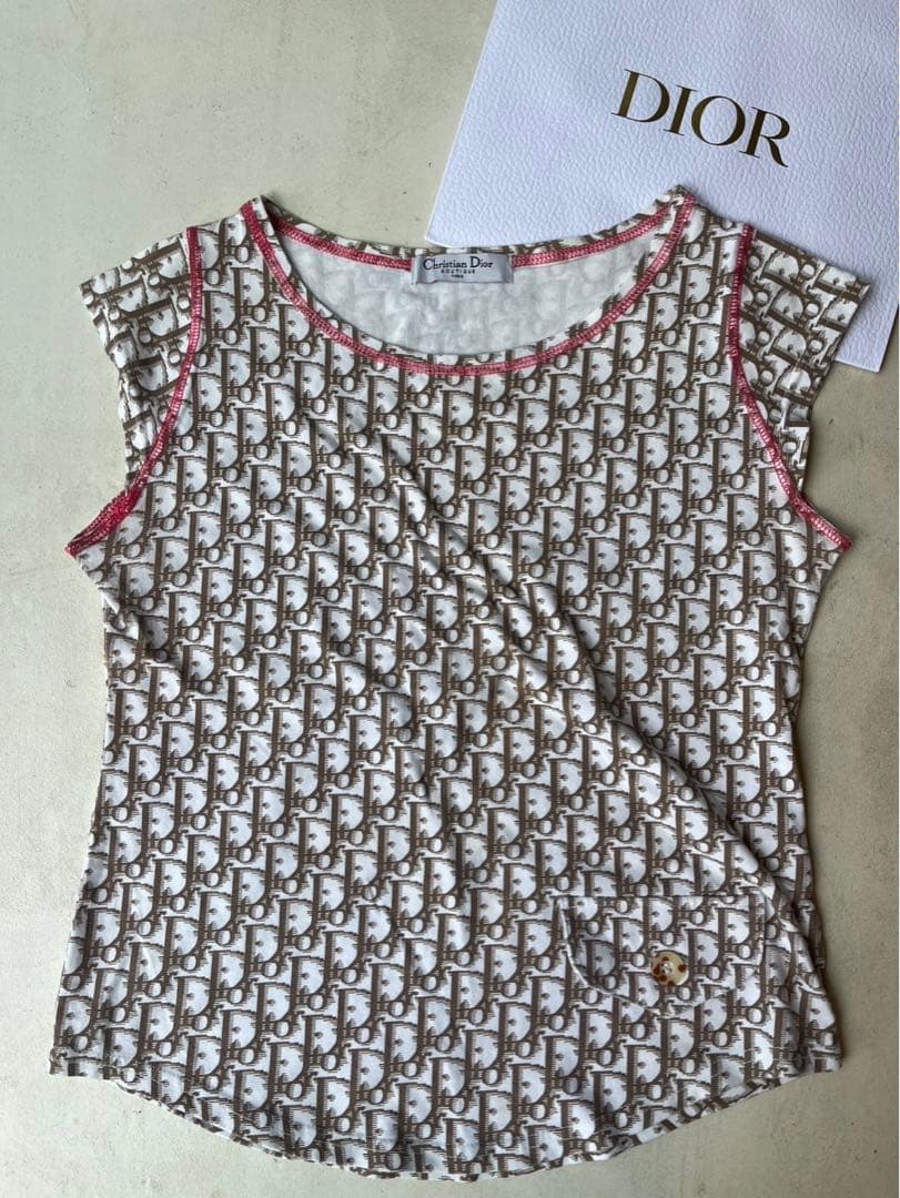 【極美品】Christian Dior クリスチャンディオール 半袖Ｔシャツ