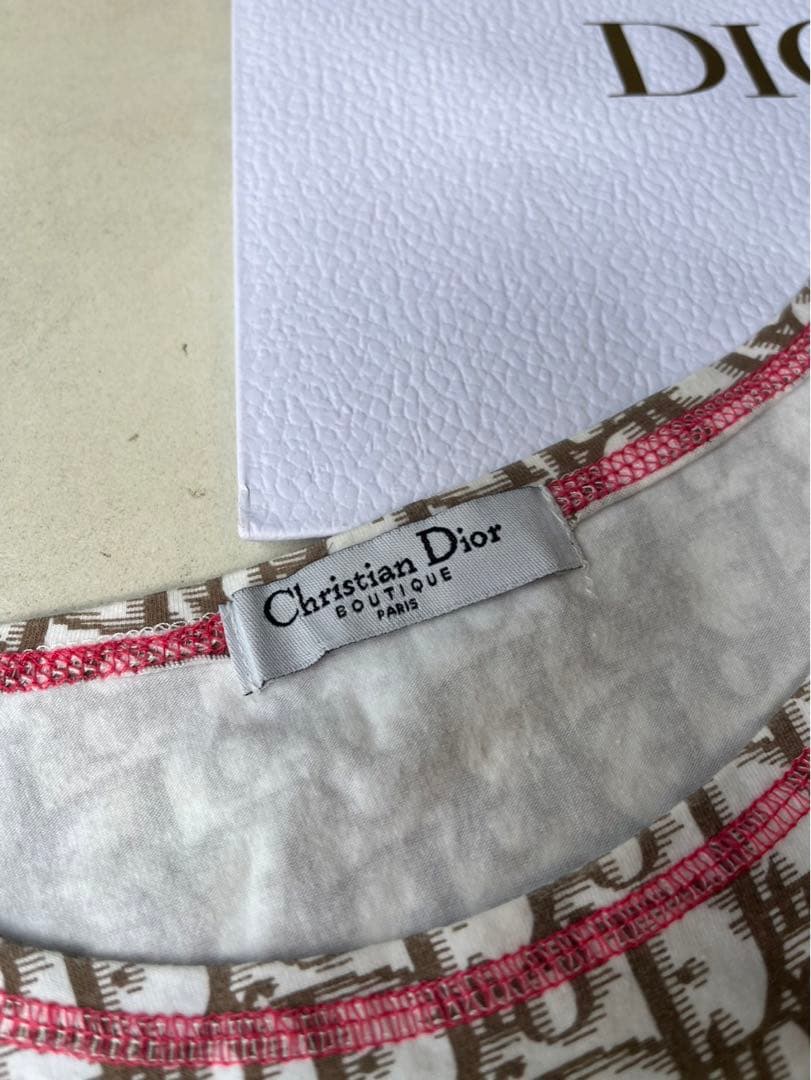 【極美品】Christian Dior クリスチャンディオール 半袖Ｔシャツ