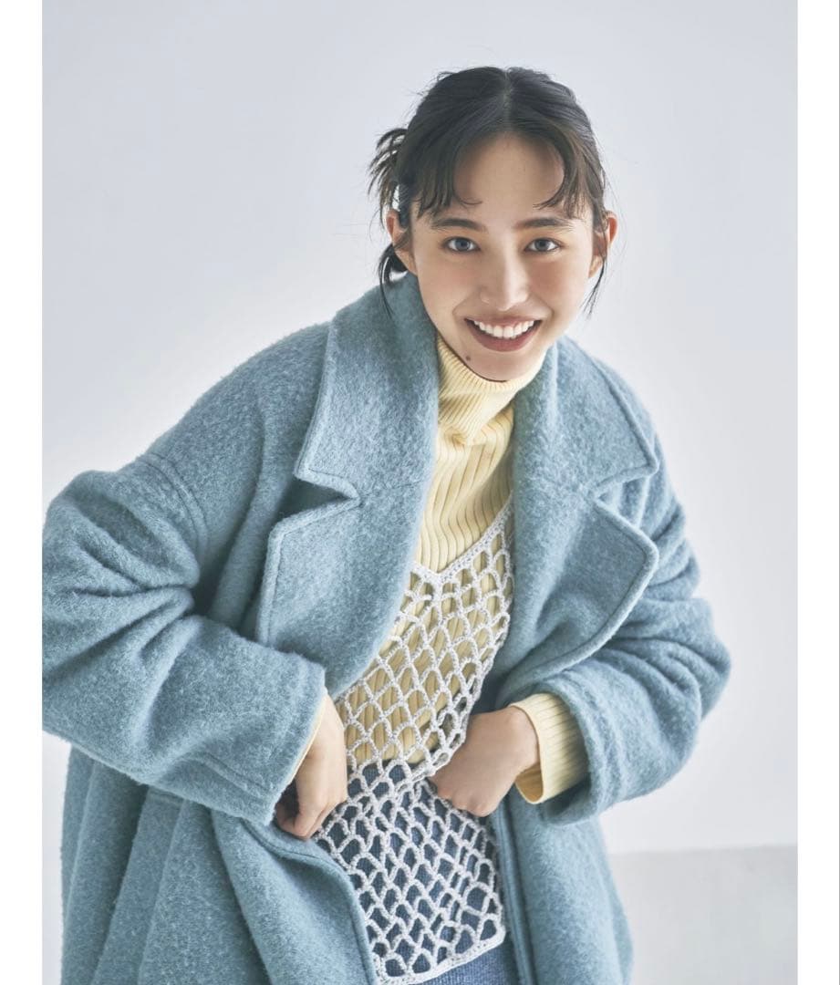 【新品タグ付き】Ungrid スライバーチェスターロングコート