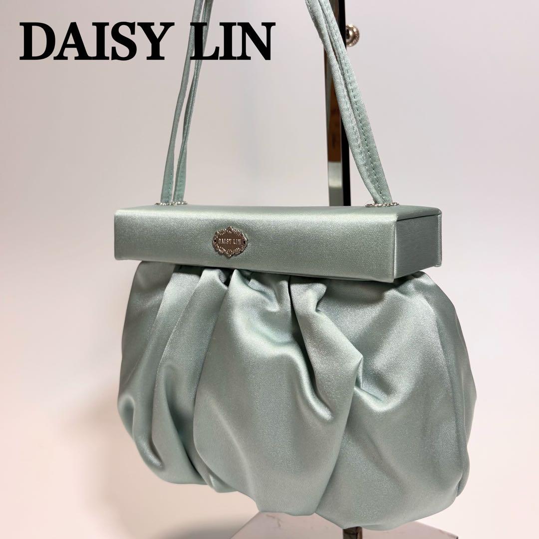 極美品✨デイジーリン アクセサリーポーチ ハンドバッグ ラインストーン ミラー