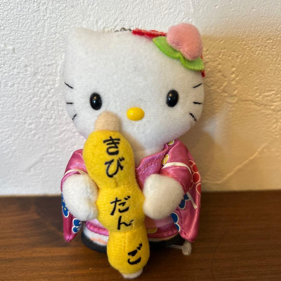 【希少】　きびだんごキティ　ご当地マスコット　きびだんご　岡山限定キティ