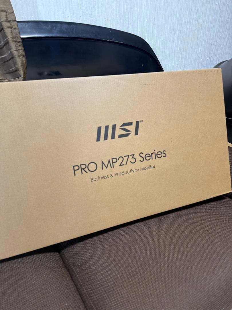 美品　箱付き　MSI WQHD 27インチモニター