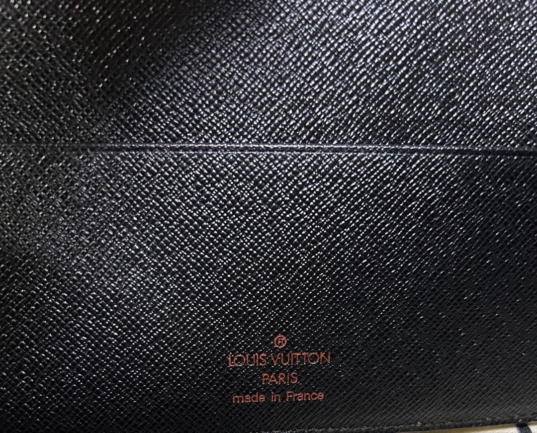 LOUIS VUITTON ノートカバー タイガレザー アルドワーズ ブラック