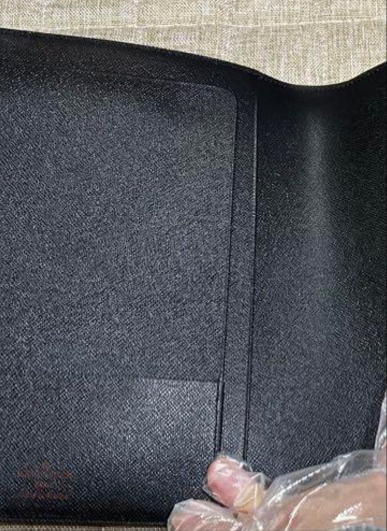 LOUIS VUITTON ノートカバー タイガレザー アルドワーズ ブラック