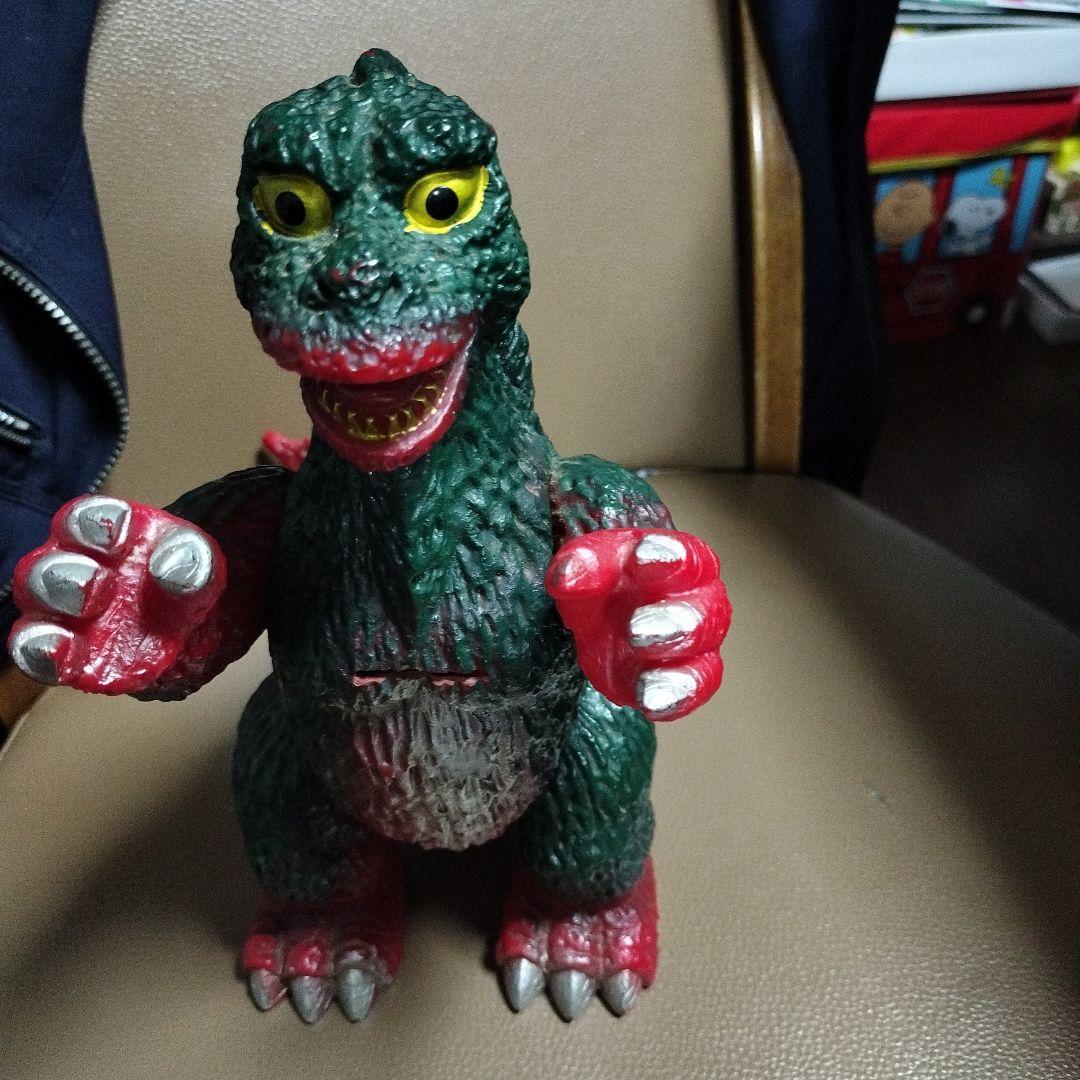 激レア品！！　当時物　グレートザウルスゴジラ　フィギュア　貯金箱