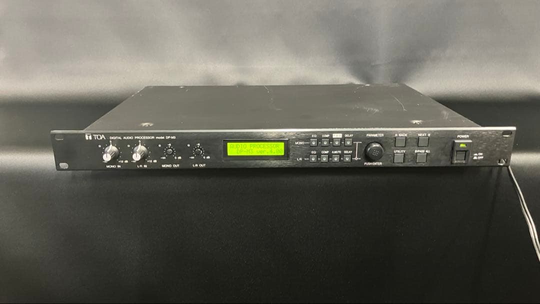 オーディオプロセッサーTOA DP-Ｍ3