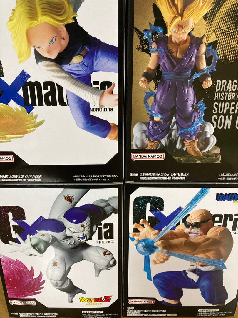 【新品・未開封】ドラゴンボール　フリーザ　亀仙人　孫悟飯　人造人間18号