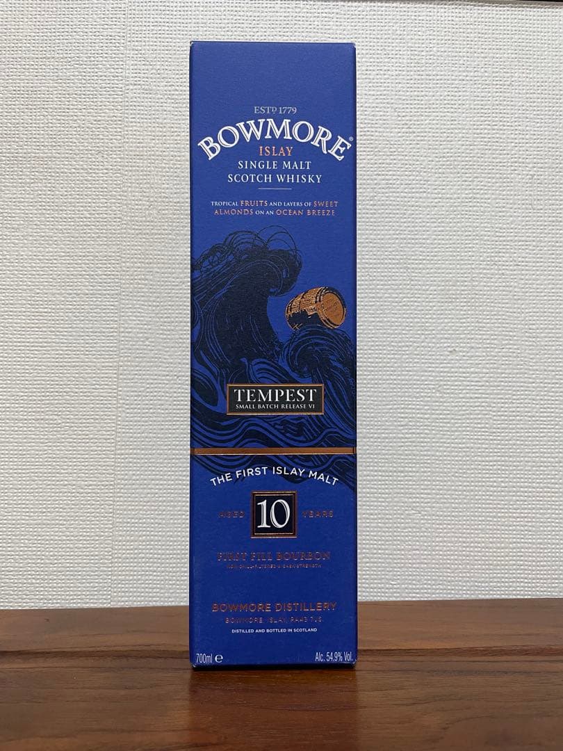 ボウモア　テンペスト　10年　バッチ6